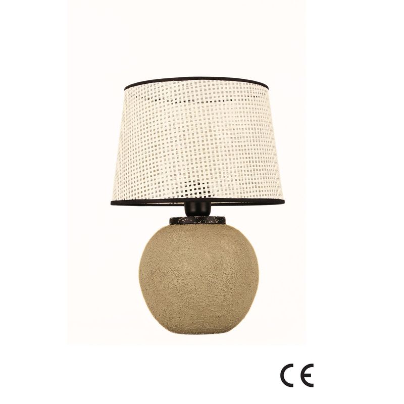 Casa si Gradina - Corpuri si surse de iluminat - Veioze si lampi - Veioze - Veioză Opviq, ceramică, 42 cm, multicolor, 687HMY2477 - Infinity.ro