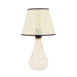 Casa si Gradina - Corpuri si surse de iluminat - Veioze si lampi - Veioze - Veioză Opviq, ceramică, 39 cm, crem, 433NUV1508 - Infinity.ro