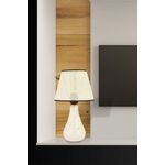 Casa si Gradina - Corpuri si surse de iluminat - Veioze si lampi - Veioze - Veioză Opviq, ceramică, 39 cm, crem, 433NUV1508 - Infinity.ro
