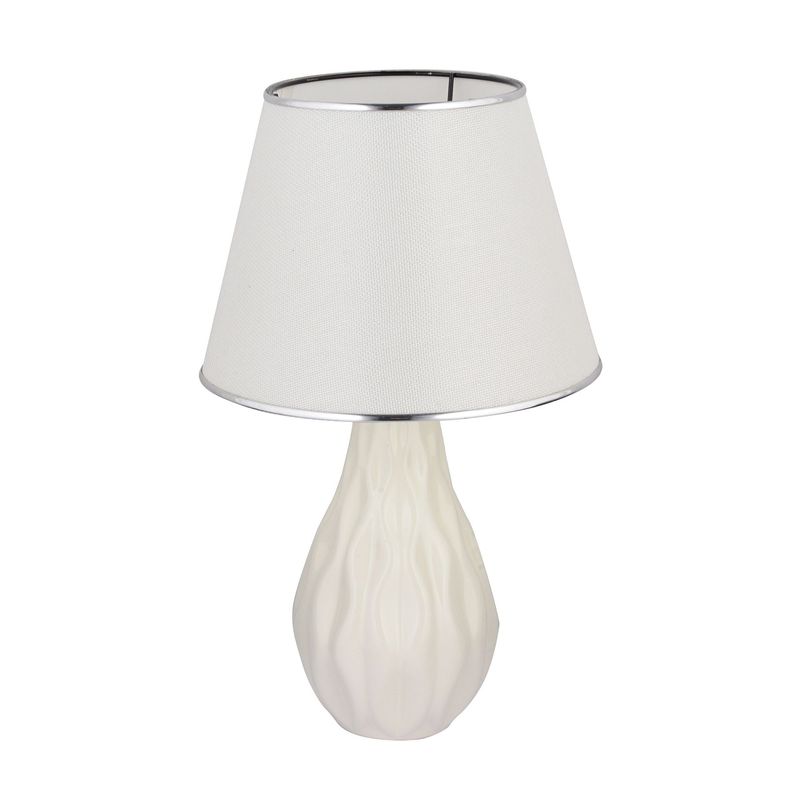 Casa si Gradina - Corpuri si surse de iluminat - Veioze si lampi - Veioze - Veioză Opviq, ceramică, 40 cm, crem, 433NUV1513 - Infinity.ro