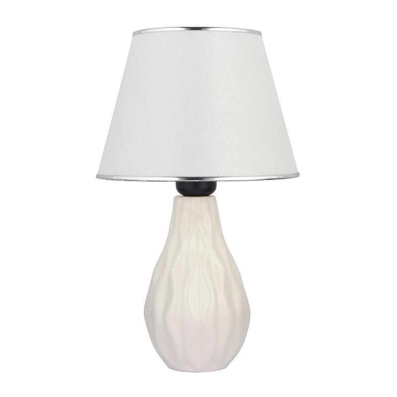 Casa si Gradina - Corpuri si surse de iluminat - Veioze si lampi - Veioze - Veioză Opviq, ceramică, 40 cm, crem, 433NUV1513 - Infinity.ro