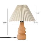 Casa si Gradina - Corpuri si surse de iluminat - Veioze si lampi - Veioze - Veioză Opviq, lemn, 150 x 32 cm, crem/stejar, 780SGN2156 - Infinity.ro