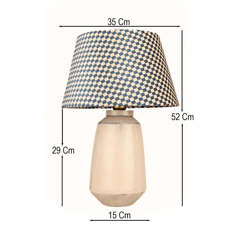 Casa si Gradina - Corpuri si surse de iluminat - Veioze si lampi - Veioze - Veioză Opviq, ceramică, 52 cm, multicolor, 687HMY2473 - Infinity.ro