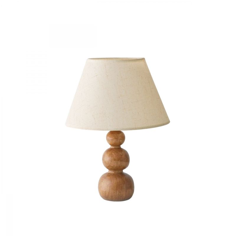 Casa si Gradina - Corpuri si surse de iluminat - Veioze si lampi - Veioze - Veioză Opviq, lemn, 32 cm, crem/stejar, 780SGN3561 - Infinity.ro