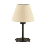 Casa si Gradina - Corpuri si surse de iluminat - Veioze si lampi - Veioze - Veioză Opviq, metal, 28 cm, crem/negru, 433NUV1526 - Infinity.ro