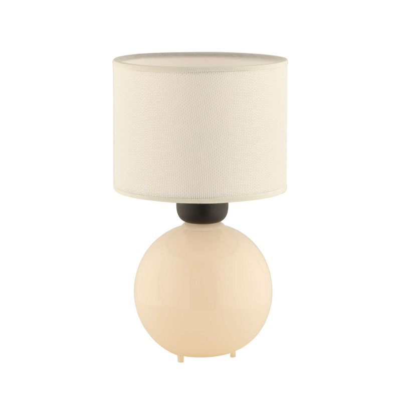 Casa si Gradina - Corpuri si surse de iluminat - Veioze si lampi - Veioze - Veioză Opviq, sticlă, 28 cm, crem, 433NUV1521 - Infinity.ro