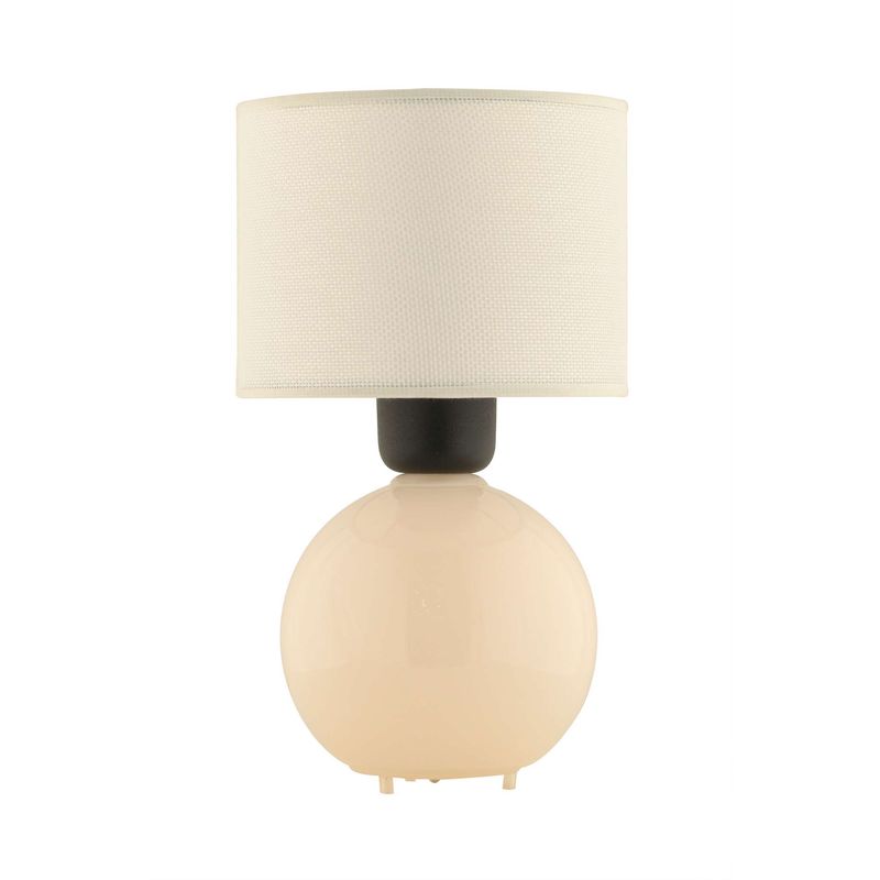 Casa si Gradina - Corpuri si surse de iluminat - Veioze si lampi - Veioze - Veioză Opviq, sticlă, 28 cm, crem, 433NUV1521 - Infinity.ro
