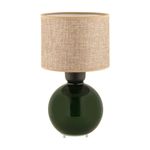 Casa si Gradina - Corpuri si surse de iluminat - Veioze si lampi - Veioze - Veioză Opviq, sticlă, 28 cm, bej/verde, 433NUV1522 - Infinity.ro