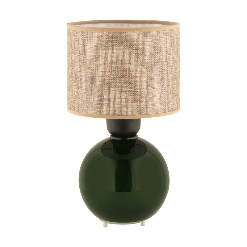 Casa si Gradina - Corpuri si surse de iluminat - Veioze si lampi - Veioze - Veioză Opviq, sticlă, 28 cm, bej/verde, 433NUV1522 - Infinity.ro