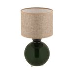 Casa si Gradina - Corpuri si surse de iluminat - Veioze si lampi - Veioze - Veioză Opviq, sticlă, 28 cm, bej/verde, 433NUV1522 - Infinity.ro