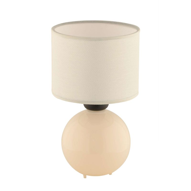 Casa si Gradina - Corpuri si surse de iluminat - Veioze si lampi - Veioze - Veioză Opviq, sticlă, 28 cm, crem, 433NUV1521 - Infinity.ro