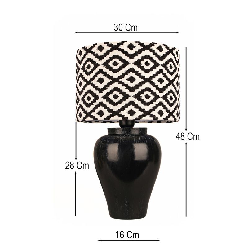 Casa si Gradina - Corpuri si surse de iluminat - Veioze si lampi - Veioze - Veioză Opviq, ceramică, 48 cm, multicolor, 687HMY2471 - Infinity.ro