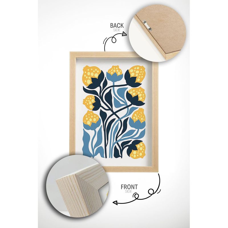 Casa si Gradina - Decoratiuni - Tablouri - Set tablouri cu ramă (3 bucăți) Wallxpert, MDF, 33 x 48 cm, multicolor, 786DKT1614 - Infinity.ro