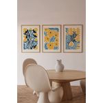 Casa si Gradina - Decoratiuni - Tablouri - Set tablouri cu ramă (3 bucăți) Wallxpert, MDF, 33 x 48 cm, multicolor, 786DKT1614 - Infinity.ro