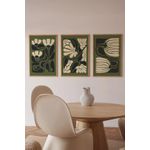 Casa si Gradina - Decoratiuni - Tablouri - Set tablouri cu ramă (3 bucăți) Wallxpert, MDF, 33 x 48 cm, multicolor, 786DKT1612 - Infinity.ro