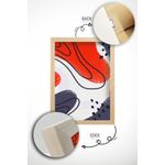 Casa si Gradina - Decoratiuni - Tablouri - Set tablouri cu ramă (3 bucăți) Wallxpert, MDF, 33 x 48 cm, multicolor, 786DKT1480 - Infinity.ro