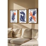Casa si Gradina - Decoratiuni - Tablouri - Set tablouri cu ramă (3 bucăți) Wallxpert, MDF, 33 x 48 cm, multicolor, 786DKT1849 - Infinity.ro