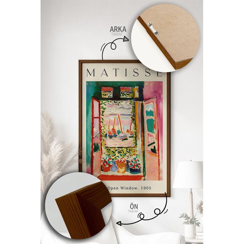 Casa si Gradina - Decoratiuni - Tablouri - Set tablouri cu ramă (3 bucăți) Wallxpert, MDF, 33 x 48 cm, multicolor, 786DKT1867 - Infinity.ro