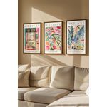 Casa si Gradina - Decoratiuni - Tablouri - Set tablouri cu ramă (3 bucăți) Wallxpert, MDF, 33 x 48 cm, multicolor, 786DKT1867 - Infinity.ro