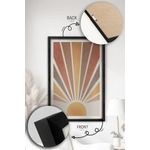Casa si Gradina - Decoratiuni - Tablouri - Set tablouri cu ramă (3 bucăți) Wallxpert, MDF, 34 x 49 x 1.5 cm, multicolor, 786DKT1537 - Infinity.ro