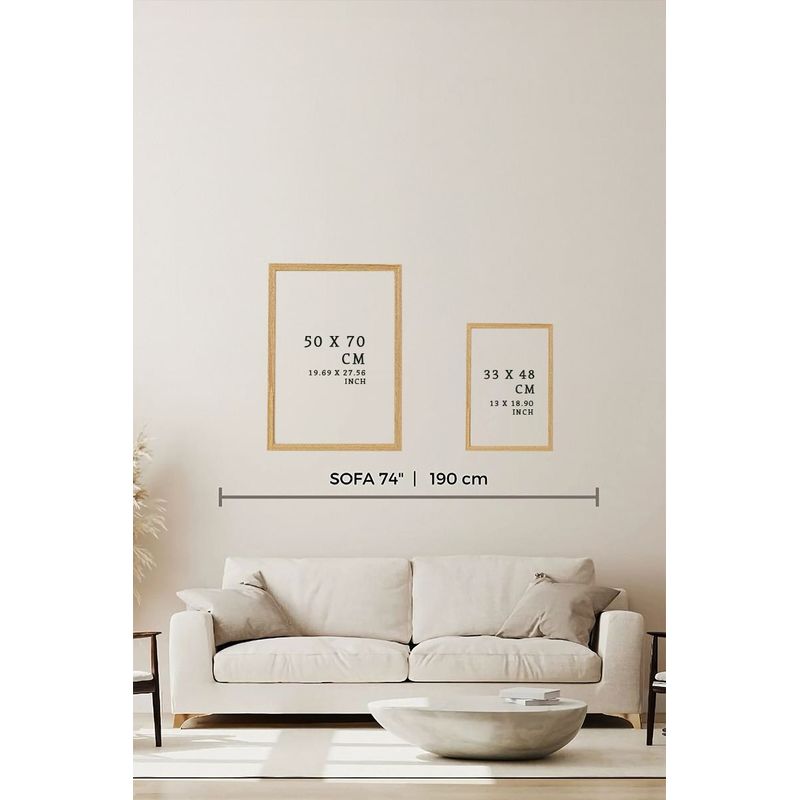 Casa si Gradina - Decoratiuni - Tablouri - Set tablouri cu ramă (3 bucăți) Wallxpert, MDF, 50 x 70 cm, multicolor, 786DKT2239 - Infinity.ro