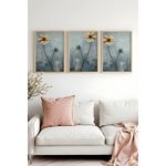 Casa si Gradina - Decoratiuni - Tablouri - Set tablouri MDF cu ramă (3 bucăți) Wallxpert, MDF, 20 x 30 cm, multicolor, 693BSE2149 - Infinity.ro