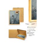 Casa si Gradina - Decoratiuni - Tablouri - Set tablouri MDF cu ramă (3 bucăți) Wallxpert, MDF, 20 x 30 cm, multicolor, 693BSE2149 - Infinity.ro