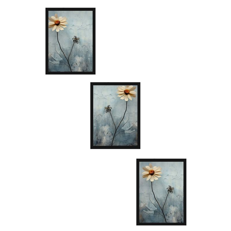 Casa si Gradina - Decoratiuni - Tablouri - Set tablouri MDF cu ramă (3 bucăți) Wallxpert, MDF, 20 x 30 cm, multicolor, 693BSE2153 - Infinity.ro