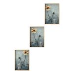 Casa si Gradina - Decoratiuni - Tablouri - Set tablouri MDF cu ramă (3 bucăți) Wallxpert, MDF, 35 x 50 cm, multicolor, 693BSE2151 - Infinity.ro