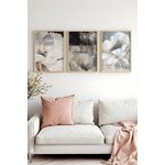 Casa si Gradina - Decoratiuni - Tablouri - Set tablouri MDF cu ramă (3 bucăți) Wallxpert, MDF, 50 x 70 cm, multicolor, 693BSE2200 - Infinity.ro