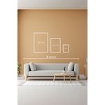 Casa si Gradina - Decoratiuni - Tablouri - Set tablouri MDF cu ramă (3 bucăți) Wallxpert, MDF, 50 x 70 cm, multicolor, 902LMN1501 - Infinity.ro