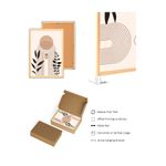 Casa si Gradina - Decoratiuni - Tablouri - Set tablouri MDF cu ramă (3 bucăți) Wallxpert, MDF, 50 x 70 cm, multicolor, 902LMN1501 - Infinity.ro
