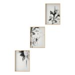 Casa si Gradina - Decoratiuni - Tablouri - Set tablouri MDF cu ramă (3 bucăți) Wallxpert, MDF, 50 x 70 cm, multicolor, 693BSE2192 - Infinity.ro