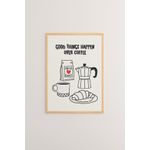 Casa si Gradina - Decoratiuni - Tablouri - Tablou cu ramă Wallxpert, lemn masiv, 33 x 48 cm, multicolor, 786DKT1627 - Infinity.ro