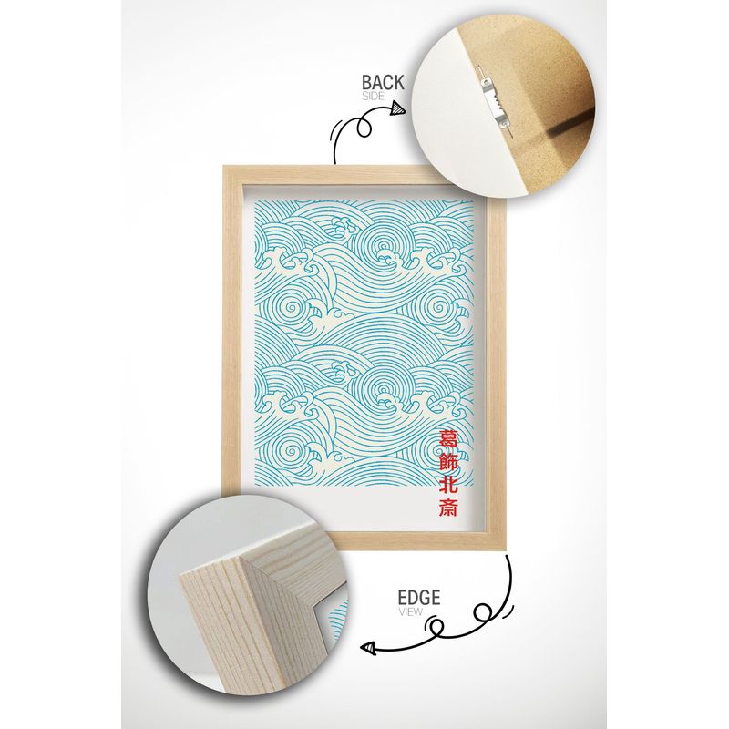 Casa si Gradina - Decoratiuni - Tablouri - Tablou cu ramă Wallxpert, MDF, 33 x 48 cm, multicolor, 786DKT1728 - Infinity.ro