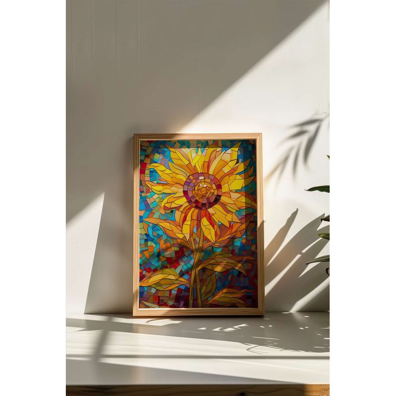 Casa si Gradina - Decoratiuni - Tablouri - Tablou cu ramă Wallxpert, MDF, 33 x 48 cm, multicolor, 786DKT2016 - Infinity.ro