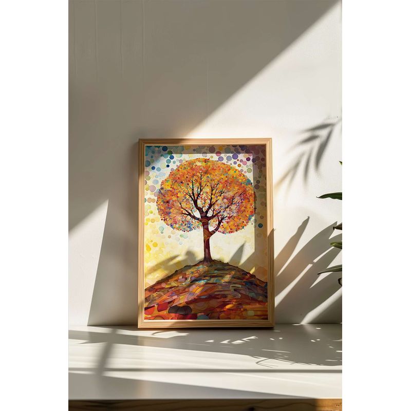 Casa si Gradina - Decoratiuni - Tablouri - Tablou cu ramă Wallxpert, MDF, 33 x 48 cm, multicolor, 786DKT2048 - Infinity.ro