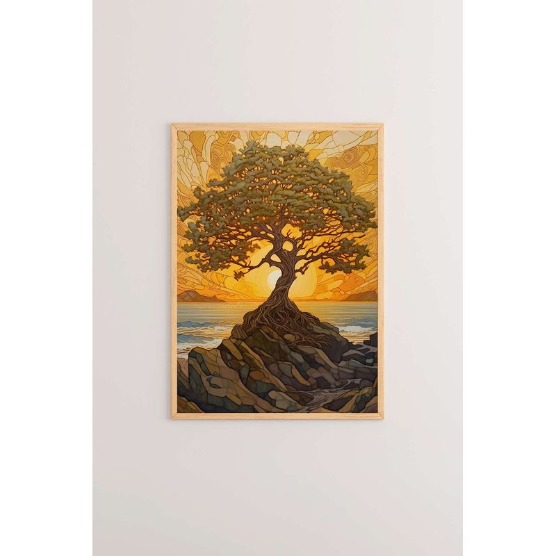 Casa si Gradina - Decoratiuni - Tablouri - Tablou cu ramă Wallxpert, MDF, 33 x 48 cm, multicolor, 786DKT2051 - Infinity.ro