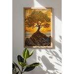 Casa si Gradina - Decoratiuni - Tablouri - Tablou cu ramă Wallxpert, MDF, 33 x 48 cm, multicolor, 786DKT2051 - Infinity.ro