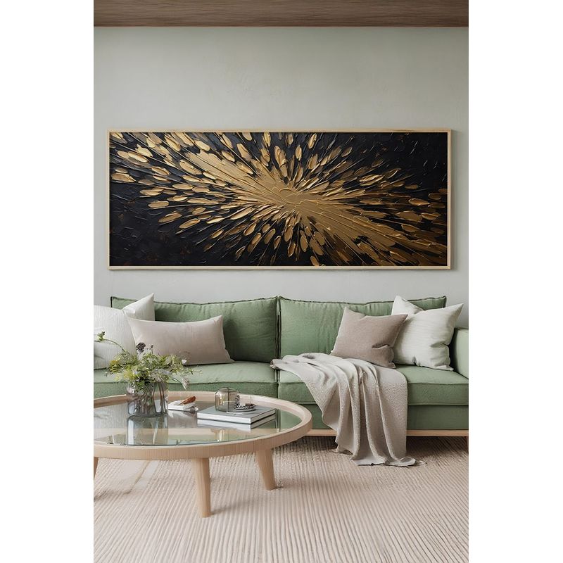 Casa si Gradina - Decoratiuni - Tablouri - Tablou cu ramă Wallxpert, MDF, 50 x 120 cm, multicolor, 185QBC1120 - Infinity.ro