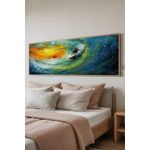 Casa si Gradina - Decoratiuni - Tablouri - Tablou cu ramă Wallxpert, MDF, 33 x 70 cm, multicolor, 786DKT2185 - Infinity.ro