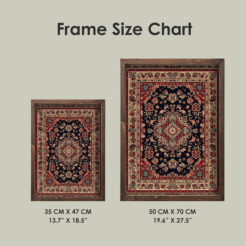 Casa si Gradina - Decoratiuni - Tablouri - Tablou MDF cu ramă Wallxpert, MDF, ramă din lemn de pin, 35 x 47 x 2 cm, multicolor, 856EVL2740 - Infinity.ro