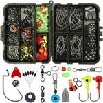 Sport si Outdoor - Sporturi acvatice - Pescuit - Plumbi si momitoare - Kit accesorii pescuit, 205 Piese, Multicolor - Infinity.ro