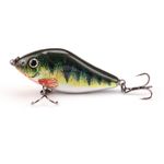 Sport si Outdoor - Sporturi acvatice - Pescuit - Nade si momeli - Slider 6cm 13g, FISHINGBOX MAKE FISHING BETTER, vobler scufundator pentru stiuca, adancime 0.5~2m, Crankbait, Rattling, model 4 - Infinity.ro