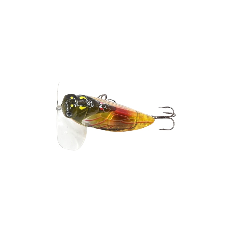 Sport si Outdoor - Sporturi acvatice - Pescuit - Nade si momeli - Cicada MakeBass 5.5cm 7.5g, maro deschis, cicada pescuit la clean, biban, pastrav, model 2 - Infinity.ro
