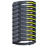Casa si Gradina - Corpuri si surse de iluminat - Iluminat exterior - Lanterne - Lanterna cap cu acumulator intern si senzor de miscare pentru pescuit, camping si drumetii - Fishingbox - 10 buc - Infinity.ro