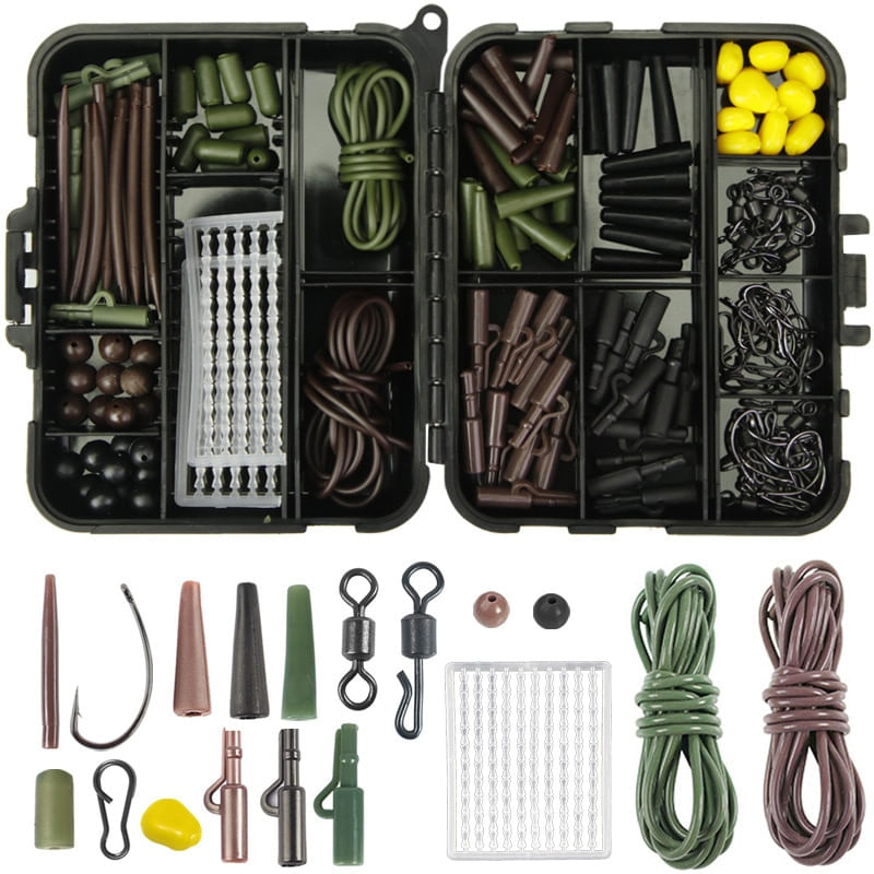 Sport si Outdoor - Sporturi acvatice - Pescuit - Plumbi si momitoare - Set 272 accesorii pescuit, Pentru Crap, Multicolor - Infinity.ro