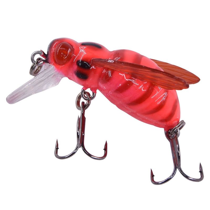 Sport si Outdoor - Sporturi acvatice - Pescuit - Nade si momeli - Vobler albina pescuit la clean, Makebass, 4cm, 5.8gr, slow sinking, viespe, bondar, albina clean model 5 - Infinity.ro