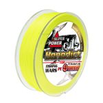 Sport si Outdoor - Sporturi acvatice - Pescuit - Fire pescuit - Fir textil pescuit Benedict 0.14mm 300m, impletit in 4 fire, culoare galben fluo, pentru spinning, crap, somn, rezistent la nod si abraziune - Infinity.ro