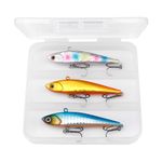 Sport si Outdoor - Sporturi acvatice - Pescuit - Nade si momeli - Set 3 voblere 75mm 16g, voblere Vibratie puternica, cu scufundare pe toate adancimea apei, pentru pescuit la stiuca, somn, salau, model2 - Infinity.ro
